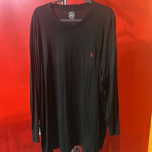 Mens POLO Ralph Lauren long sleeve black Tee